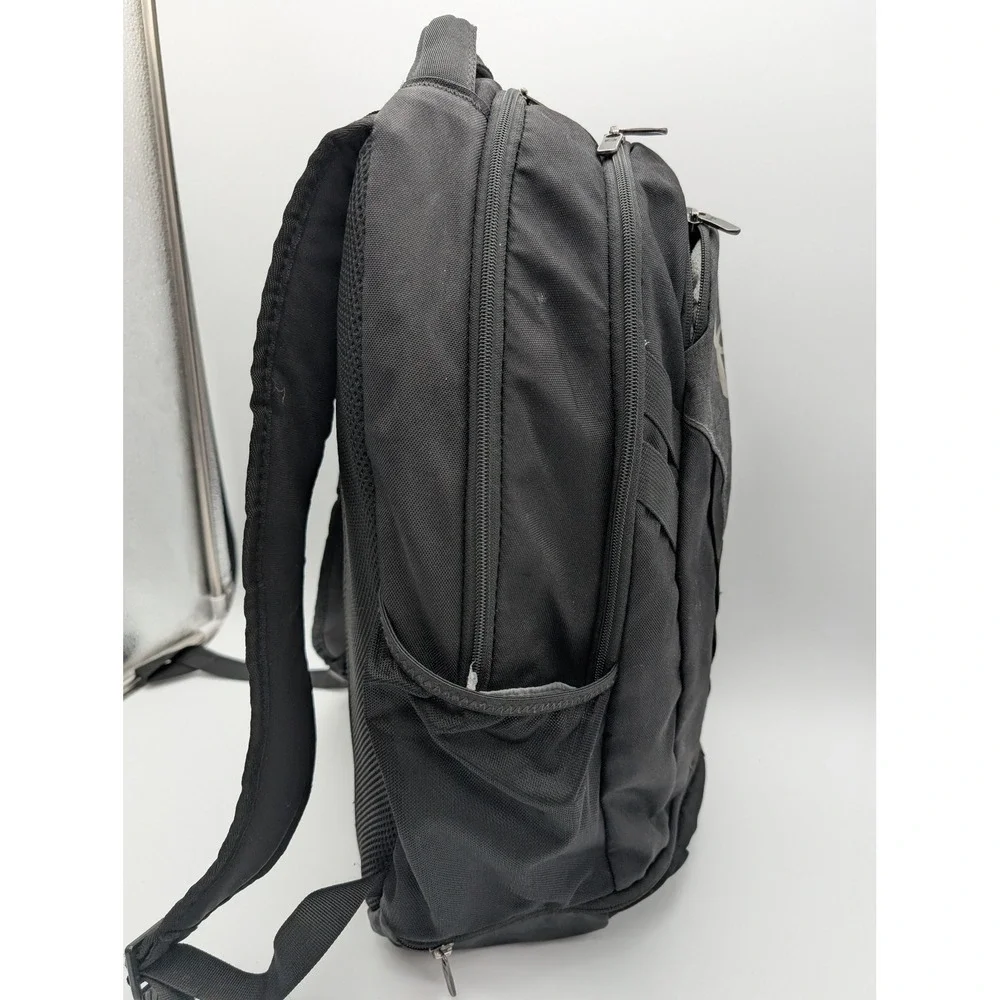 Under Armour Storm Backpack Black Gray Gold Logo Multi Compartment School Sport